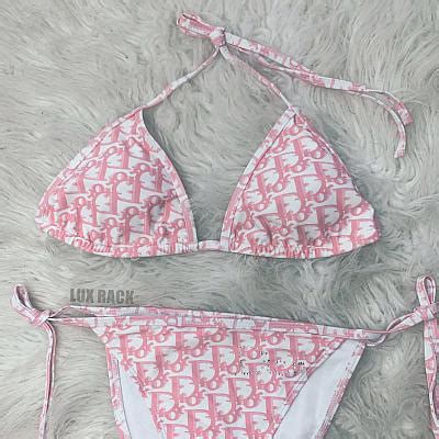 pink dior bikini dupe|designer swimwear dupes.